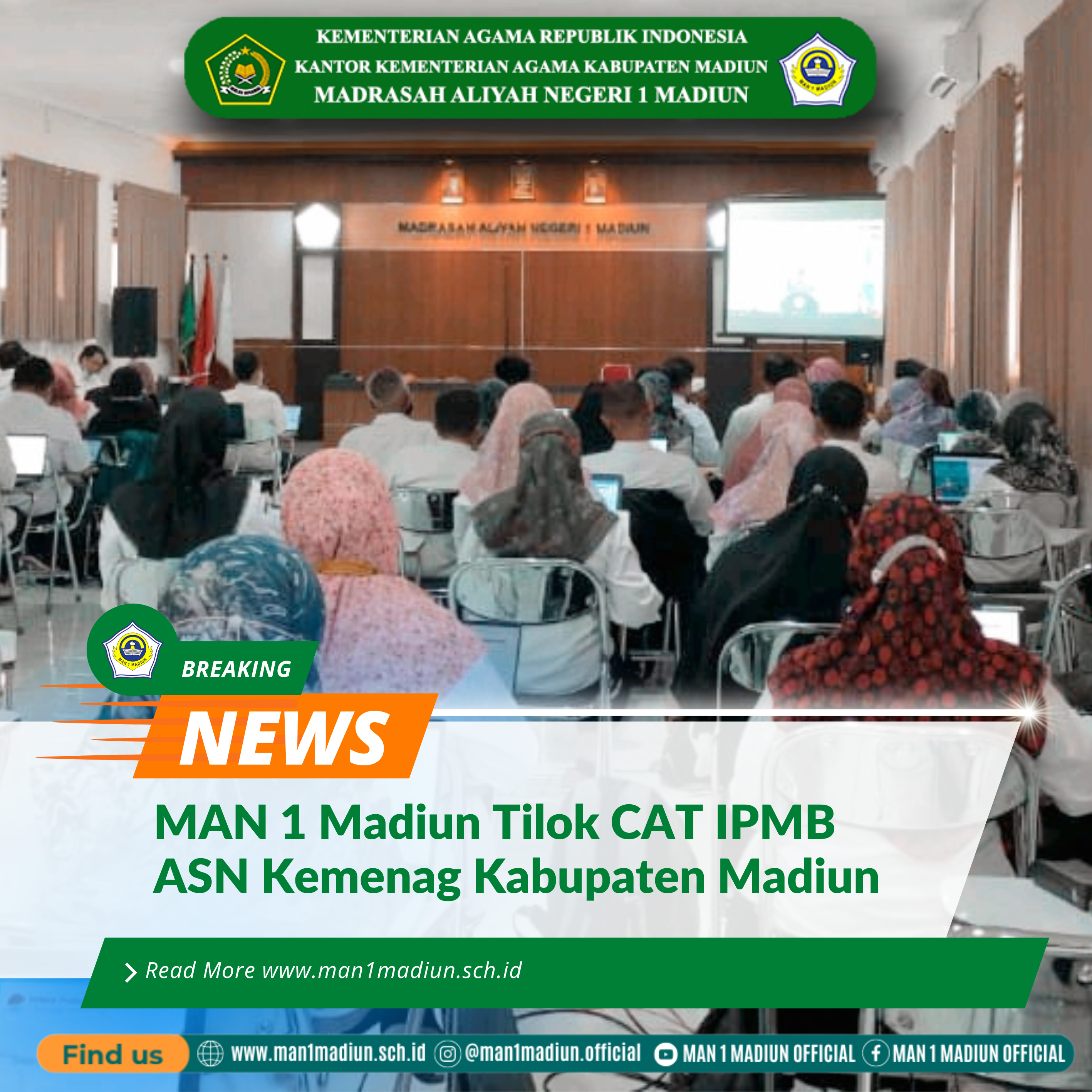 Read more about the article MAN 1 MADIUN TILOK CAT IPMB ASN KEMENAG KABUPATEN MADIUN